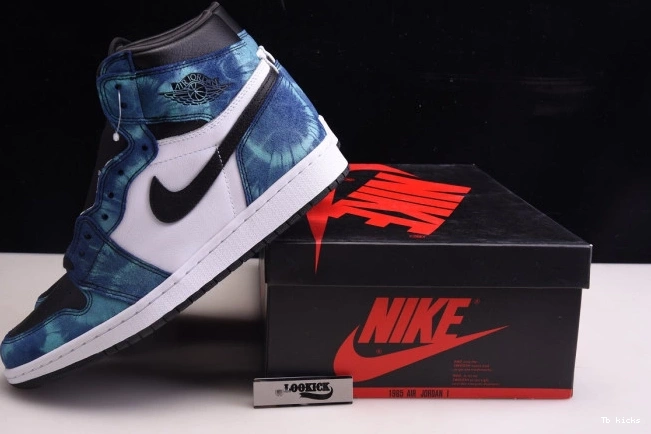 Rep TBK Jordan 1 Air OG High Tie-Dye CD0461-100 0728